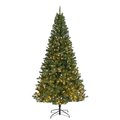 Celebrations 7-1/2 ft. Slim LED 450 lights Spruce Color Changing Christmas Tree T2SF75MWWMUA